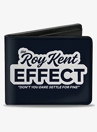 Ted Lasso The Roy Kent Effect Quote And Title Bifold Wallet