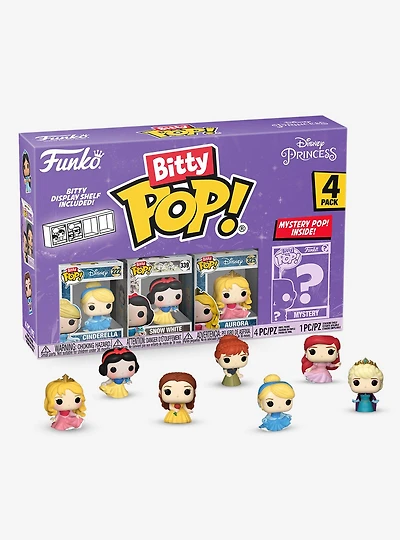 Funko Disney Princess Bitty Pop! Figure Set