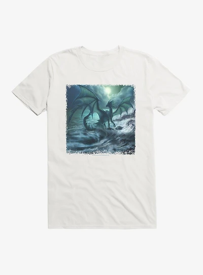 Beach Dragon T-Shirt by Piya Wannachaiwong