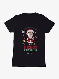 The Office Two Santas Womens T-Shirt