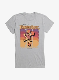 Jim Henson's Fraggle Rock Red Dance Your Cares Away Girls T-Shirt