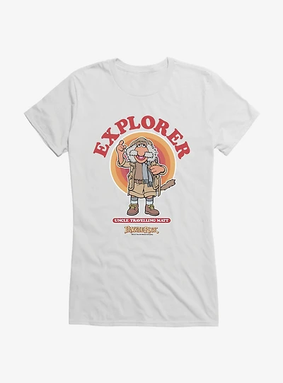 Jim Henson's Fraggle Rock Explorer Uncle Travelling  Girls T-Shirt