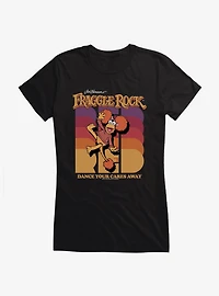 Jim Henson's Fraggle Rock Red Dance Your Cares Away Girls T-Shirt