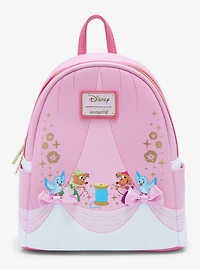 Loungefly Disney Cinderella Pink Dress Mini Backpack - BoxLunch Exclusive