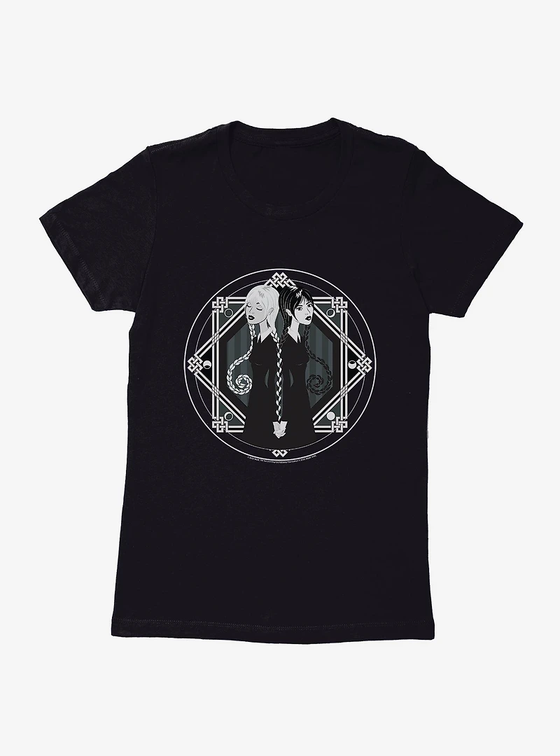 Wednesday Goody And Addams Womens T-Shirt