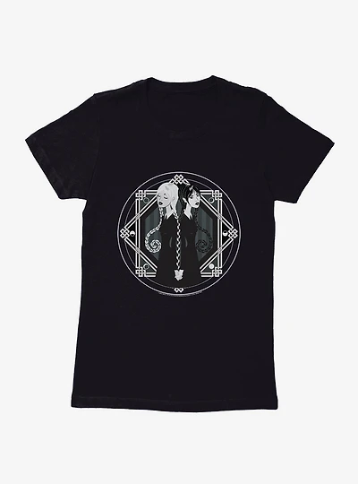Wednesday Goody And Addams Womens T-Shirt
