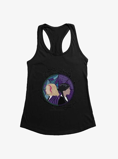 Wednesday Enid And Portrait Womens Tank Top