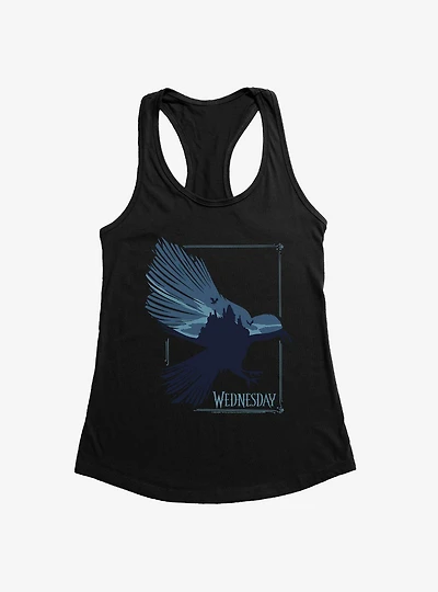 Wednesday Raven Womens Tank Top