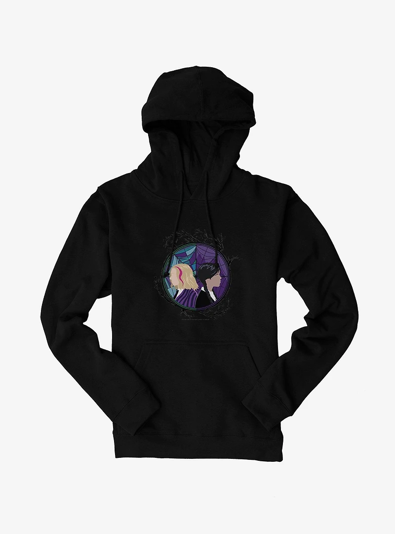 Wednesday Enid And Portrait Hoodie