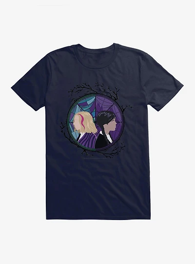 Wednesday Enid And Portrait T-Shirt