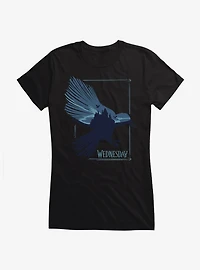 Wednesday Raven Girls T-Shirt