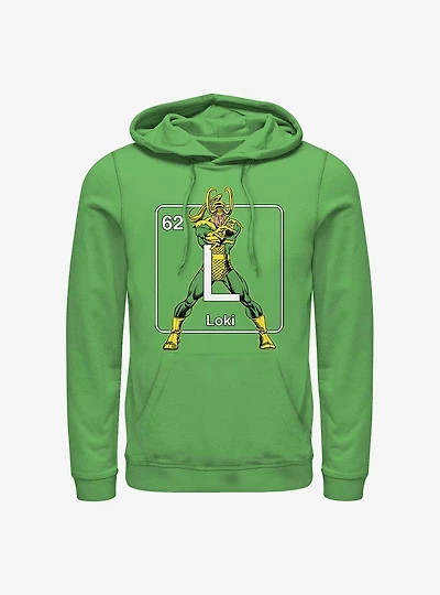 Marvel Loki Periodic Element Hoodie