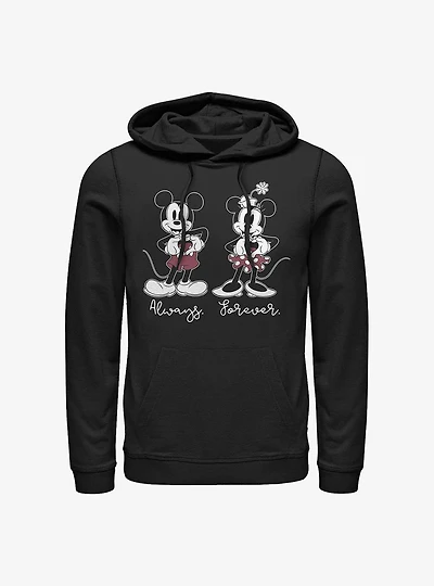 Disney Mickey Mouse & Minnie Always Forever Hoodie
