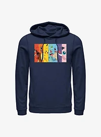 Pokemon Rainbow Panels Hoodie