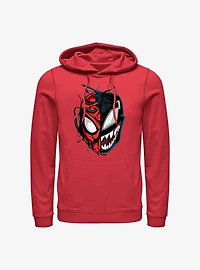 Marvel Spider-Man Split Venom Hoodie
