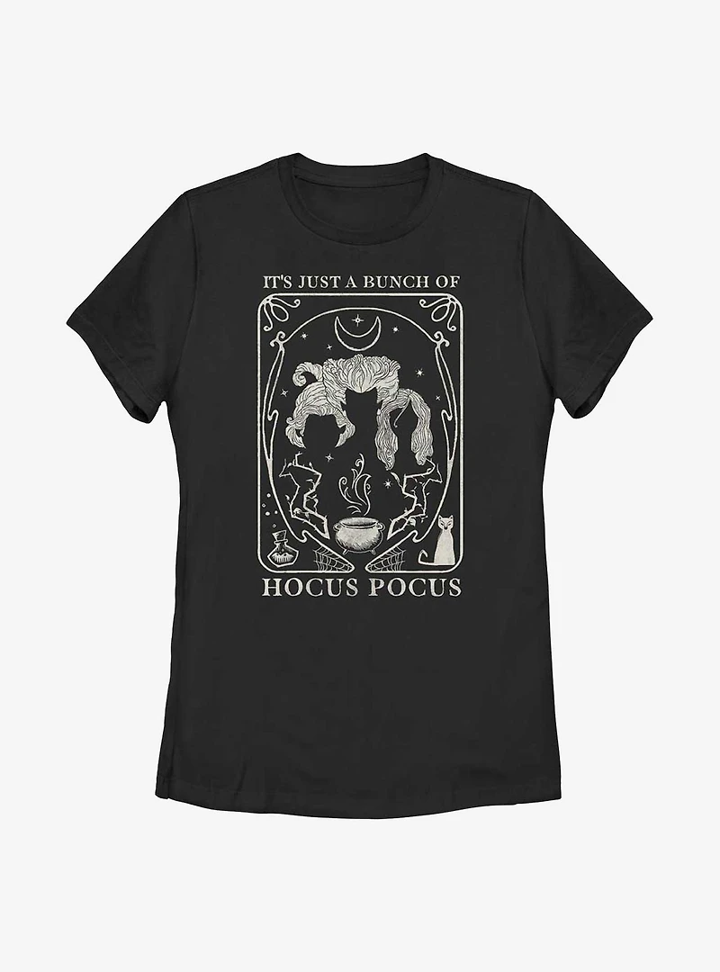 Disney Hocus Pocus Sanderson Sisters Silhouette Womens T-Shirt