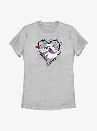 Disney The Nightmare Before Christmas Zero Heart Womens T-Shirt