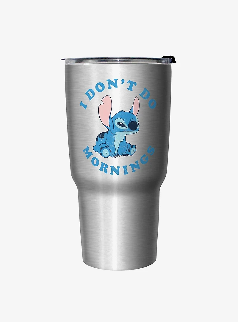 Disney Lilo & Stitch No Mornings Travel Mug