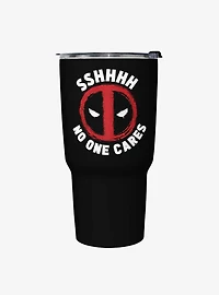 Marvel Deadpool No One Cares Travel Mug