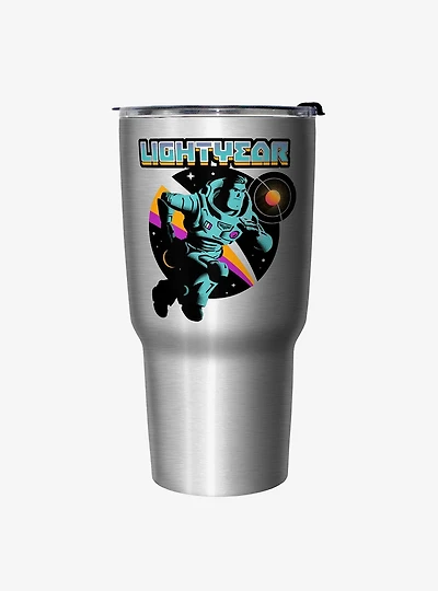Disney Pixar Lightyear Buzz Badge Travel Mug