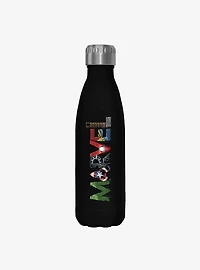 Marvel Hero Letters Stainless Steel Water Bottle