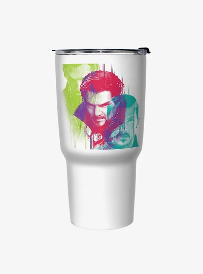 Marvel Doctor Strange in the Multiverse of Madness Strange Portraits Travel Mug