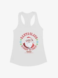 Santa Claus Is Comin' To Town! Santa Claus Girls Tank