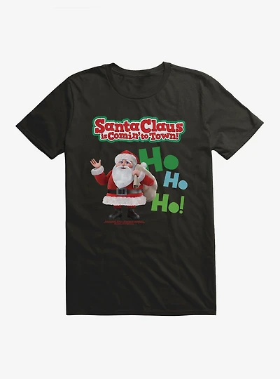 Santa Claus Is Comin' To Town! Ho Ho Ho! Santa Claus T-Shirt