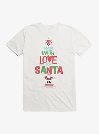 Santa Claus Is Comin' To Town! Made With Love For Santa T-Shirt