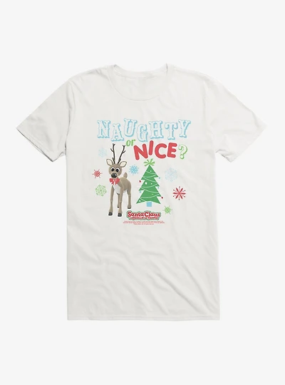 Santa Claus Is Comin' To Town! Naughty Or Nice? T-Shirt