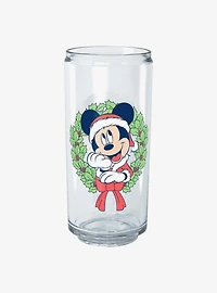 Disney Mickey Mouse Santa Mickey Christmas Wreath Can Cup