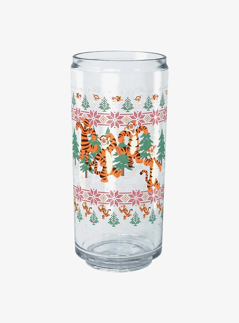 Disney Winnie The Pooh Tigger Ugly Christmas Can Cup