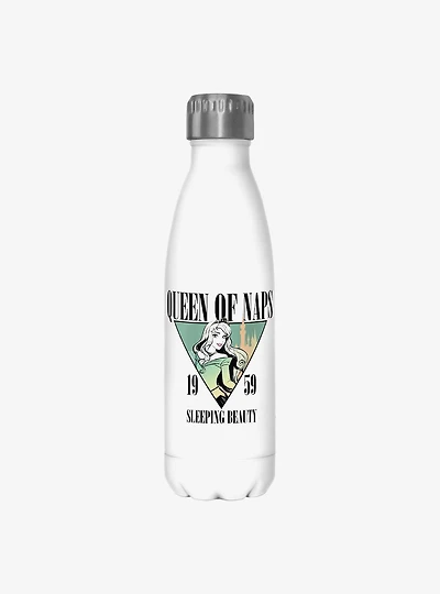 Disney Sleeping Beauty Aurora Queen of Naps Water Bottle