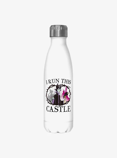 Disney Villains Maleficent I Run This Castle Water Bottle