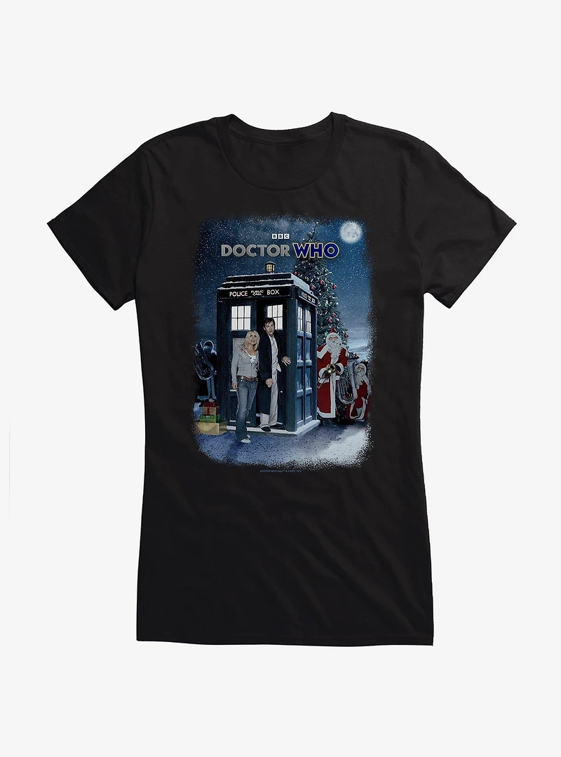 Doctor Who The Christmas Invasion Girls T-Shirt