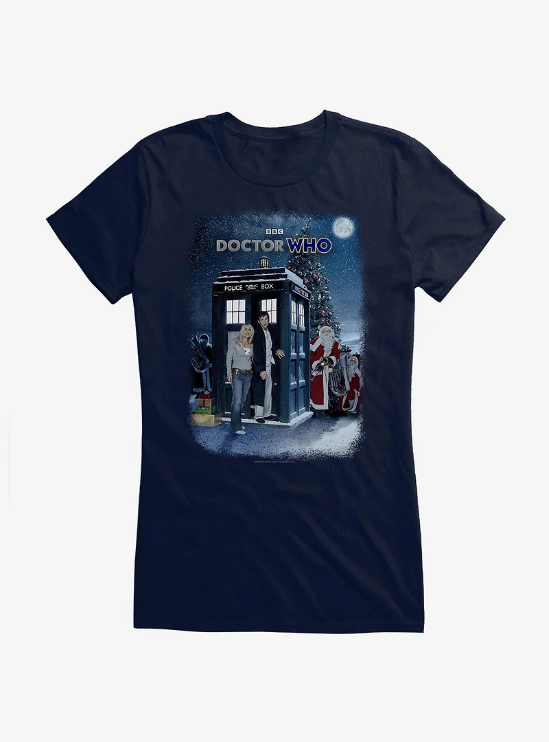 Doctor Who The Christmas Invasion Girls T-Shirt