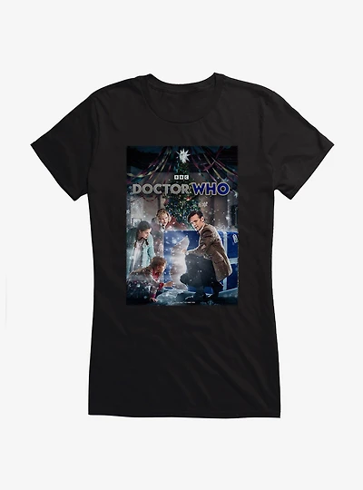 Doctor Who The Doctor, Widow and Wardrobe Girls T-Shirt