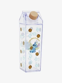 Disney Lilo & Stitch Coconut Milk Carton Water Bottle