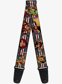 DC Comics Bombshell Pin Up Girls Guitar Strap