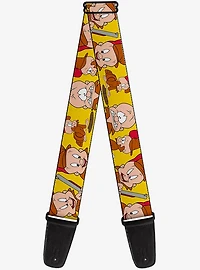 Looney Tunes Elmer Fudd Expressions Guitar Strap