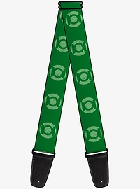 DC Comics Justice League Logo Weathered Guitar Strap