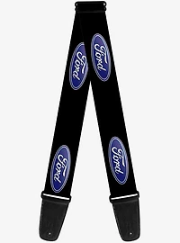 Ford Oval Logo Repeat Guitar Strap