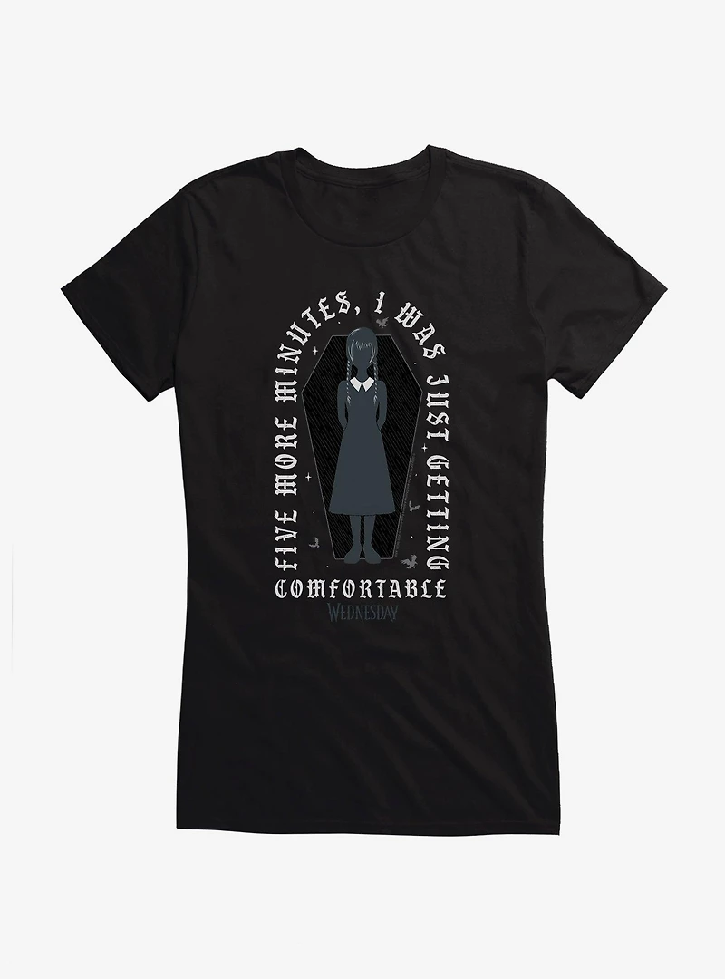 Wednesday Morgue Comfort Girls T-Shirt