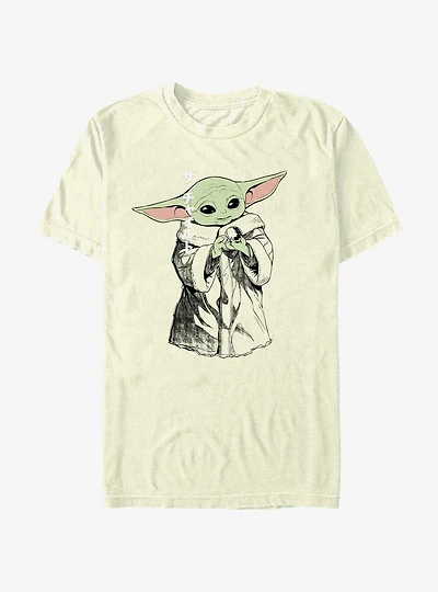 Star Wars The Mandalorian Child and His Toy T-Shirt