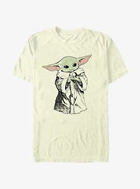 Star Wars The Mandalorian Child and His Toy T-Shirt
