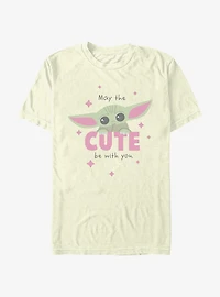 Star Wars The Mandalorian May Cute Be With You T-Shirt