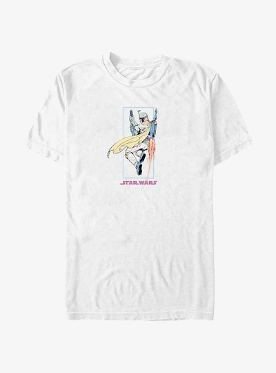 Star Wars The Mandalorian Fly Boba Fett T-Shirt