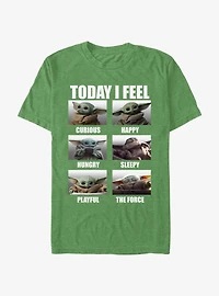 Star Wars The Mandalorian Today I Feel T-Shirt