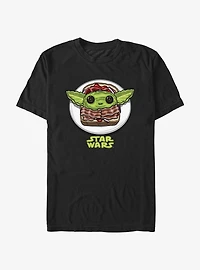 Star Wars The Mandalorian Grogu BLT Sandwich T-Shirt