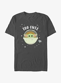 Star Wars The Mandalorian Grogu Too Cute T-Shirt